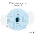 thumbnail image 4 of Router WiFi 6 NETGEAR R6700axv3 AX1800 de velocidad inalámbrica, 4 of 7