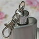 thumbnail image 2 of Llaveros para mujer, llavero de billetera, llavero de auto, llavero lindo de 2 oz, mini frasco de acero inoxidable, frasco con embudo para llavero., 2 of 4