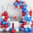 thumbnail image 2 of British National Day Balloons Decorations Set, Red White Blue Latex Balloon Arch Kits For 2023 England Street Royal Party, 2 of 4
