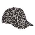 thumbnail image 6 of Picia Hand Drawn Snake pattern Trucker Low Profile Hat Men Women Baseball Cap Dad Hat Adjustable Unconstructed Plain Cap, 6 of 9