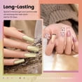 thumbnail image 4 of Set de esmaltes de uñas RARJSM Gold Glitter Cat Eye Gel 7.5 ml x 6, 4 of 7