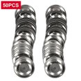 thumbnail image 4 of 50 Pcs Stainless Steel Tambourine Bells for Hand Bells, Church Tambourines, 4 of 4