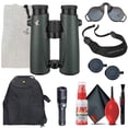 thumbnail image 1 of Swarovski EL FieldPro 10x50 Binoculars - Green + Padded Backpack + Flashlight + Cleaning Kit, 1 of 5