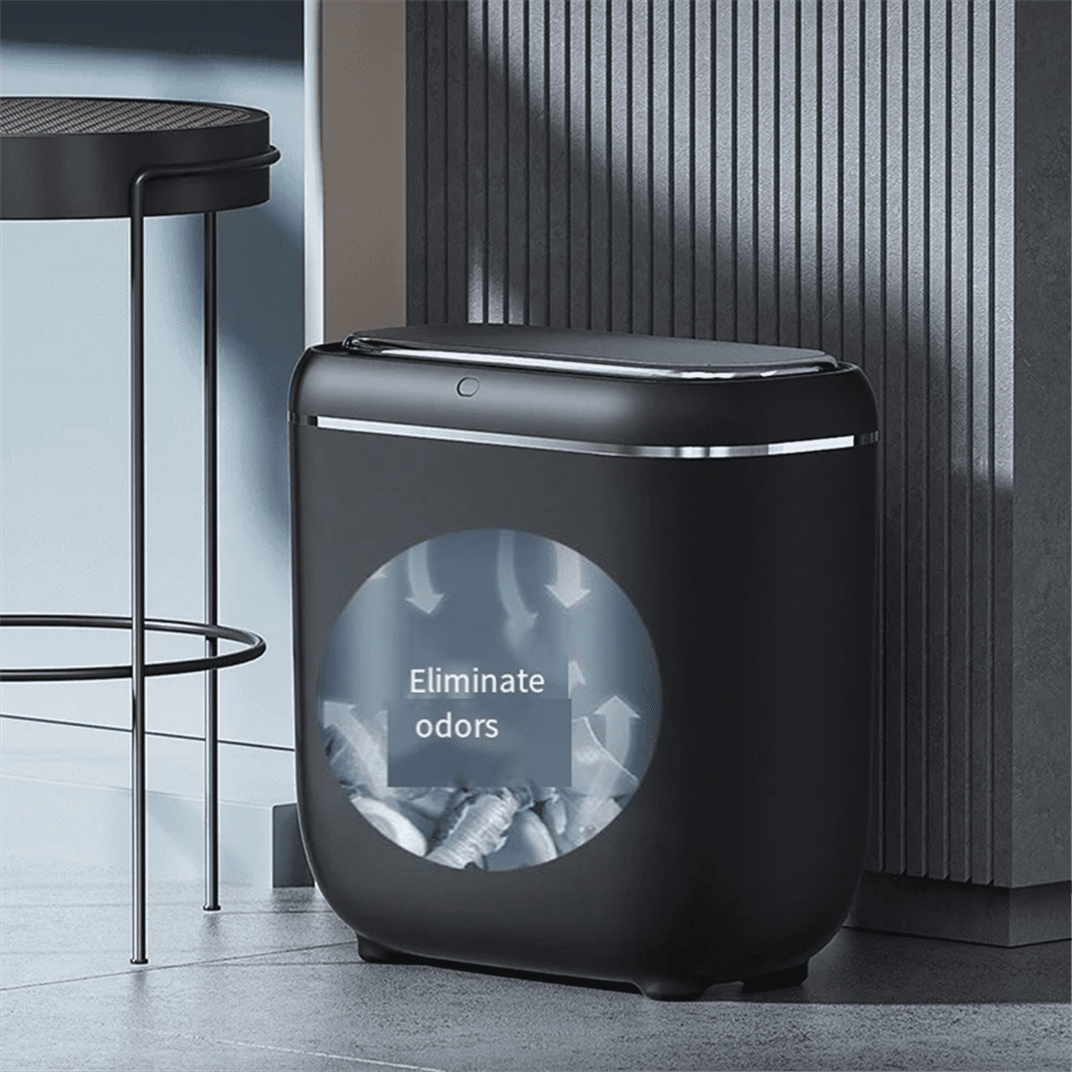 14L Automatic Sensor Trash Can Electric Touchless Smart Bin Kitchen Bathroom Waterproof Bucket Garbage with Lid