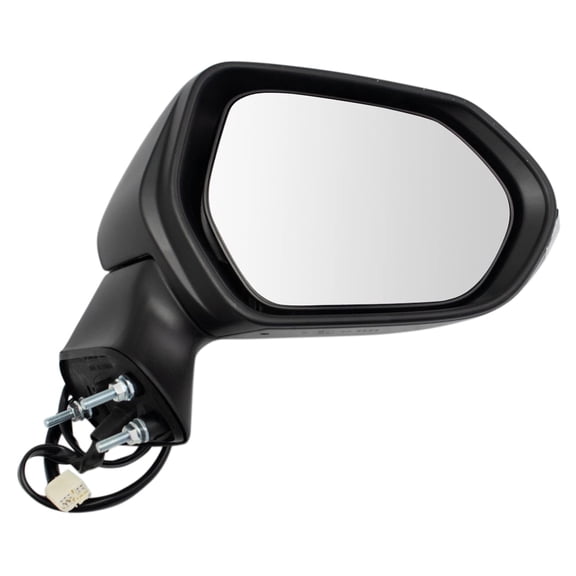 TRQ Side View Mirror Power Heated Turn Signal Paint to Match RH for Toyota MRA09689