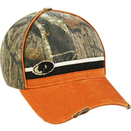 6-panel Stretch Camouflage Cap, Mossy Oak