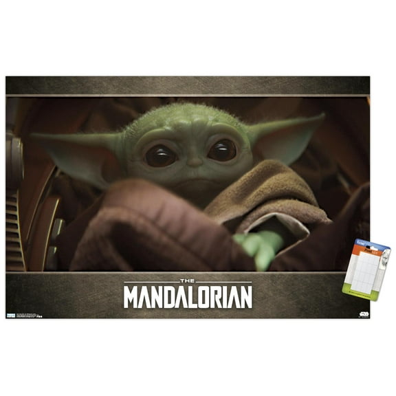 Star Wars: The Mandalorian - Eyes Wall Poster, 14.725" x 22.375"