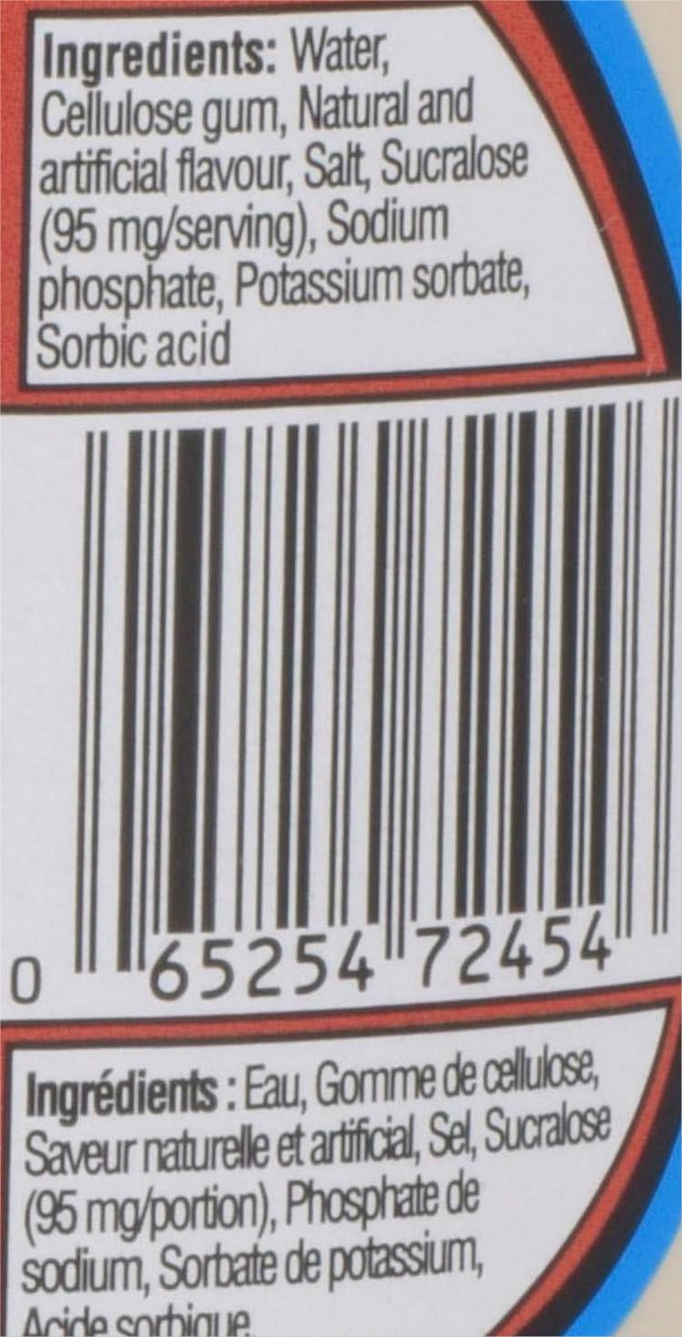 Steeves Maples - 1L Sirop sans sucre goût d'érable - 0 calorie par portion - 1 unité 1L SM SF Érable