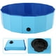 thumbnail image 4 of Piscina para perros Piscinas de baño plegables para mascotas Baño para mascotas Bañera para perros Gatos AnimalesAzul M, 4 of 5