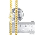 thumbnail image 6 of Nuragold 14k Real Yellow Gold Solid Miami Cuban Link 3.5mm Chain Necklace (16"-30") Italian Jewelry for Men & Women, 6 of 11