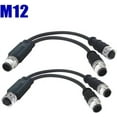 thumbnail image 5 of EcoNesxp 5M/1M/3M/5M Pin Connector Cable Splitter Industrial Grade Cable Connector Color 22AWG 2 Female 5M, 5 of 5