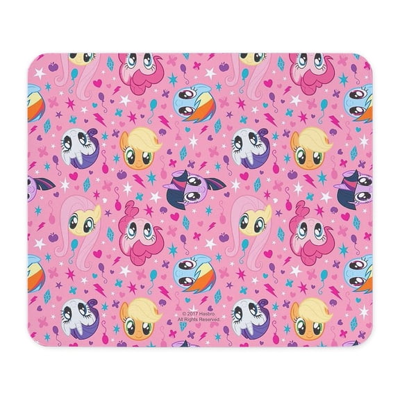 CafePress - MLP Pattern Pink Mousepad - Non-slip Rubber Mousepad, Gaming Mouse Pad