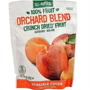 Sensible Foods Crunch Dried Snacks, Orchard Blend, 1.3 Ounce Pouches (Pack of 12)