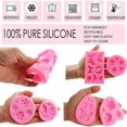 thumbnail image 3 of 3D rose -shaped silicone molds for cupcakes, desserts, chocolate, gelatin, pastry decorations, handmade soap mold, 3 of 6