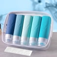 thumbnail image 4 of INSFIT Travel Bottles for Toiletries, Tsa Approved 3oz Travel Size Toiletries, Bpa Free Leak Proof Squeezable Silicone Tubes Travel Essentials for Shampoo Conditioner Lotion Soap, 4 of 8