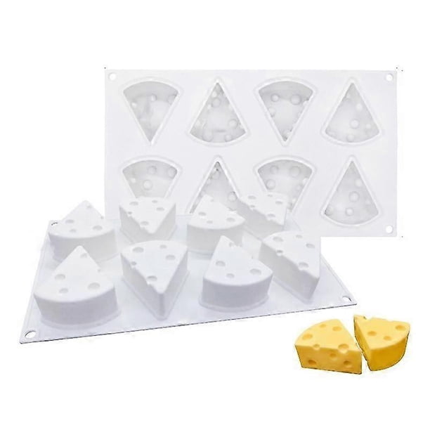 Type A 8-grid Cheese Mousse Cake Mold Silicone Baking Mold Diy Soap Scented Candle Mold