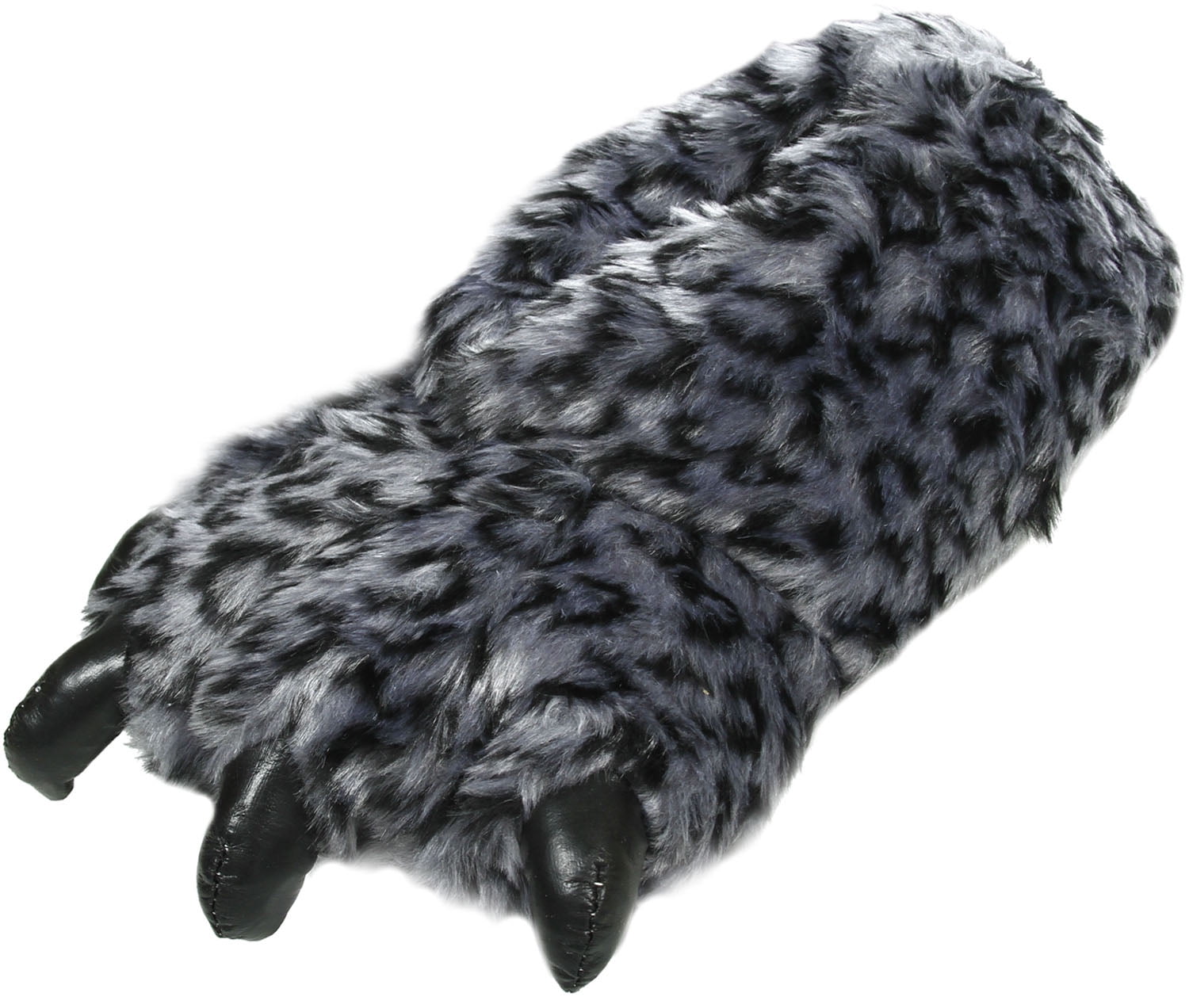 Adult Cute Plush Animal Paw Slippers Fuzzy Warm House Shoes