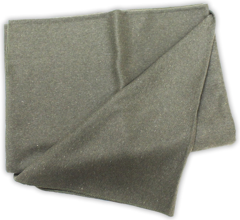 Olive Drab US 70% Virgin Wool Blanket Olive Drab US 70% Virgin Wool Blanket