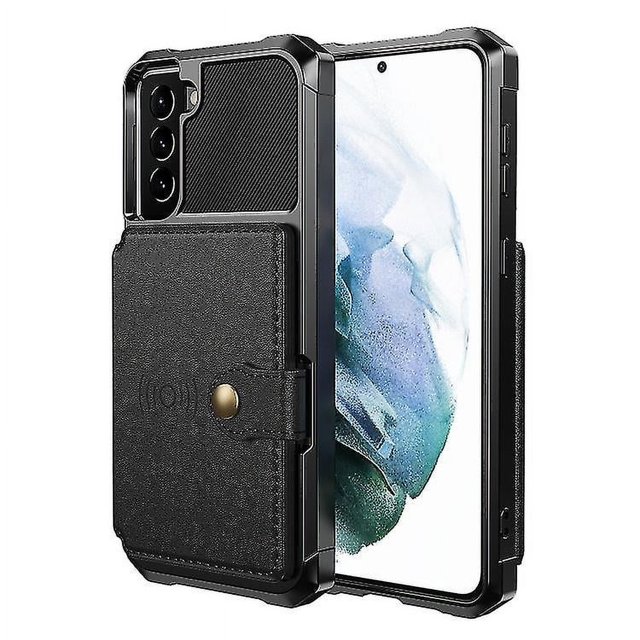 Funda de cuero con tarjetero magnético para Samsung Galaxy S21 Fe 5g