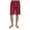 Red, variant on Men's Satin Boxers Shorts oft Comfy Loose Fit Pajama Short