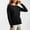 32#Black, variant on Womens Sweaters Casual Long Sleeve V Neck Lightweight Crochet Pullover Sweater Tops Vintage Dresses For Women Golf Skirt