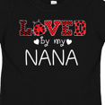 thumbnail image 4 of Inktastic Loved by My Nana Cute Ladybug Boys or Girls Toddler T-Shirt, 4 of 5