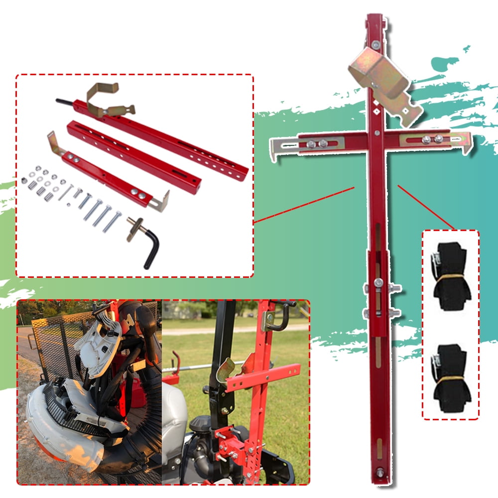 ELITEWILL 1 Backpack Blower Holder Rack Leaf Blower Red Rack for Open