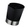 thumbnail image 4 of Organizador de mesa con 3 compartimentos para cubiertos: tenedores, cucharas y más. Negro, 4 of 9