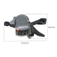 thumbnail image 5 of Destyer Durable M4000 3x9 Speed Mountain Bike Shifters 27-Speed Lever Left Right Style A 1Set, 5 of 5