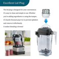 thumbnail image 3 of Compatible with 48oz and 32oz lid plug Advance containers, fits Quiet One VM0145 BarBoss beverage dispenser ad, 3 of 5