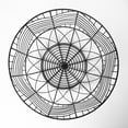 thumbnail image 2 of Set of Two Black Metal Wire Chevron Bowls, 2 of 5