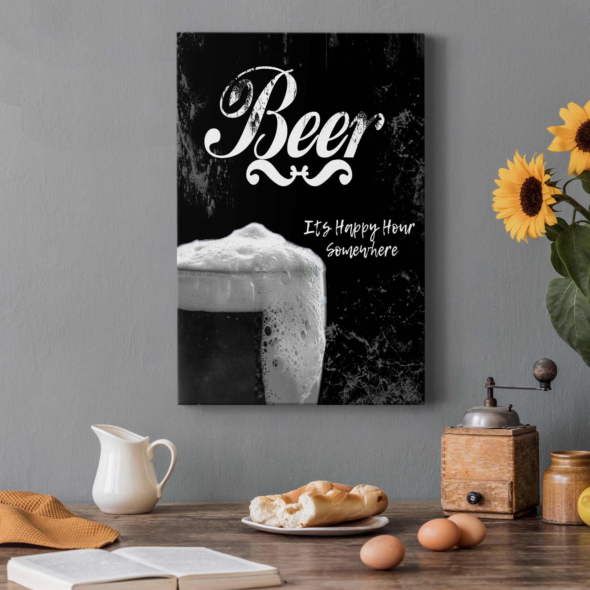 Beer Premium Gallery Wrapped Canvas - Ready to Hang - 8 x 12