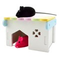 thumbnail image 4 of de 2, para mascotas, , adorable, CARACOL y IRIS, casa, hámster, ardilla, bebé, conejo, jerbo, escalada, juguete para masticar Yuyangstore Casa de hámster para mascotas, 4 of 8