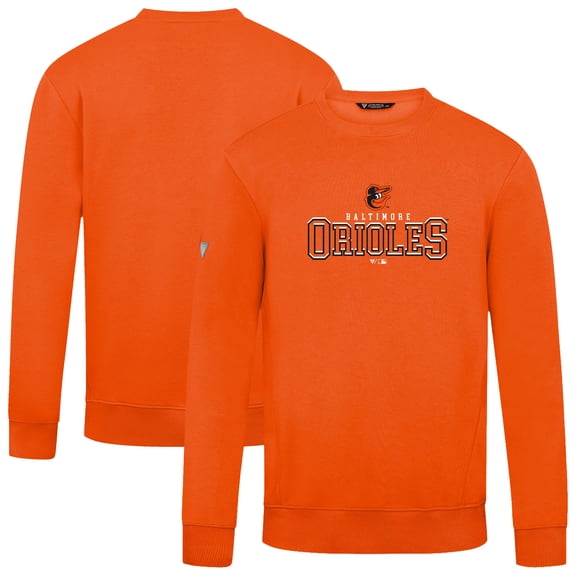 Men's Levelwear  Orange Baltimore Orioles Zane Journey Sweatshirt