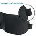 thumbnail image 4 of antifaz para dormir, ligero y cómodo, supersuave, ajustable 3D contorneado para dormir, trabajo por turnos, siestas, visera nocturna para hombres y mujeres, negro/azul/morado Ormromra WFLD-131, 4 of 9