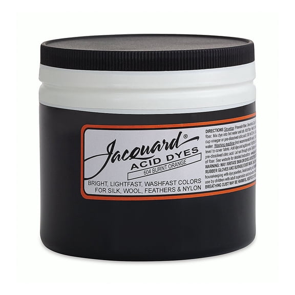 Jacquard Acid Dye - Burnt Orange, 8 oz