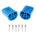 thumbnail image 2 of 1 Pair 9007 / 9004 HB1 Headlight Fog Light Extension Wire Harness Socket, 2 of 6