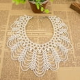 thumbnail image 3 of Jiaroswwei Elegant Women Hollowed Imitation Pearl Choker Bib Collar Statement Necklace, 3 of 7