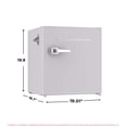 thumbnail image 5 of Frigidaire 1.6 Cu. ft. Compact Retro Refrigerator with Chiller Compartment, Mini Fridge with Side Bottle Opener, Moonbeam, 5 of 13