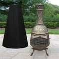 thumbnail image 4 of Waterproof Chiminea Cover, 210D Oxford Cloth Material Chiminea Defender Dust Prevention Fits Most Fire Pits Easy to Use Chiminea Fire Pit Cover for Gardens Balconies, 4 of 7