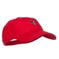 thumbnail image 5 of Boston Terrier Dog Face Embroidered Cap - Red OSFM, 5 of 5