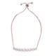thumbnail image 1 of Pulsera de aleación ajustable de 1 UNID con la cadena de mano de la decoración de diamantes de imitación (oro rosa), 1 of 5
