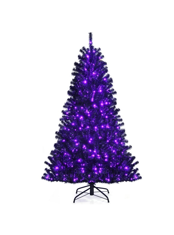 Black Christmas Trees