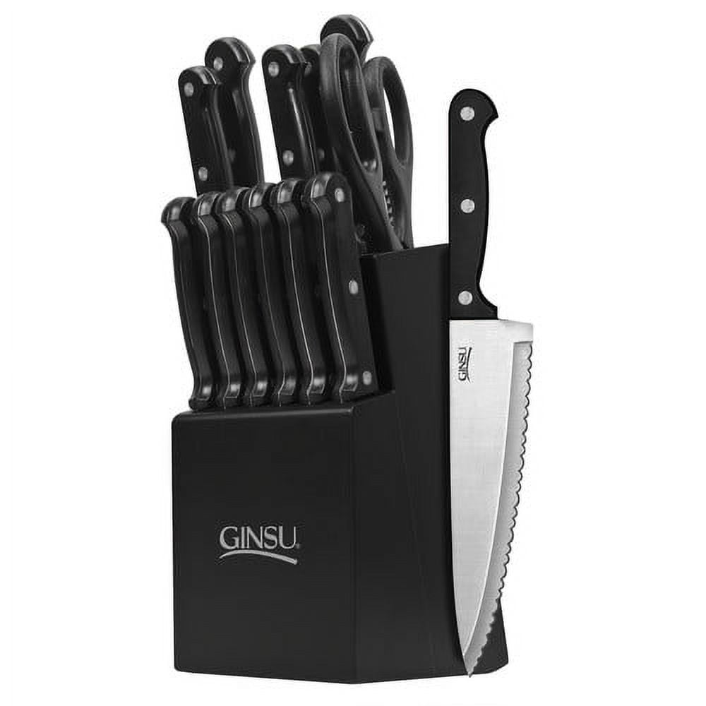 Ginsu Koden 14 Piece Stainless Steel Cutlery Knife Set Review