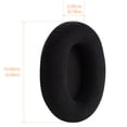thumbnail image 3 of 2pcs Earphone Sponge Protective Sleeves Compatible for KHX-HSCP HyperX Cloud II 2, 3 of 8