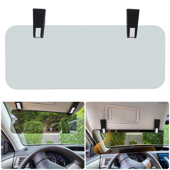 Sun Visor Extender for Car, EEEkit Universal Car Visor Attachment Adjustable Visor Extension for SUV, Family Automotive, 13.78 x 5.5''