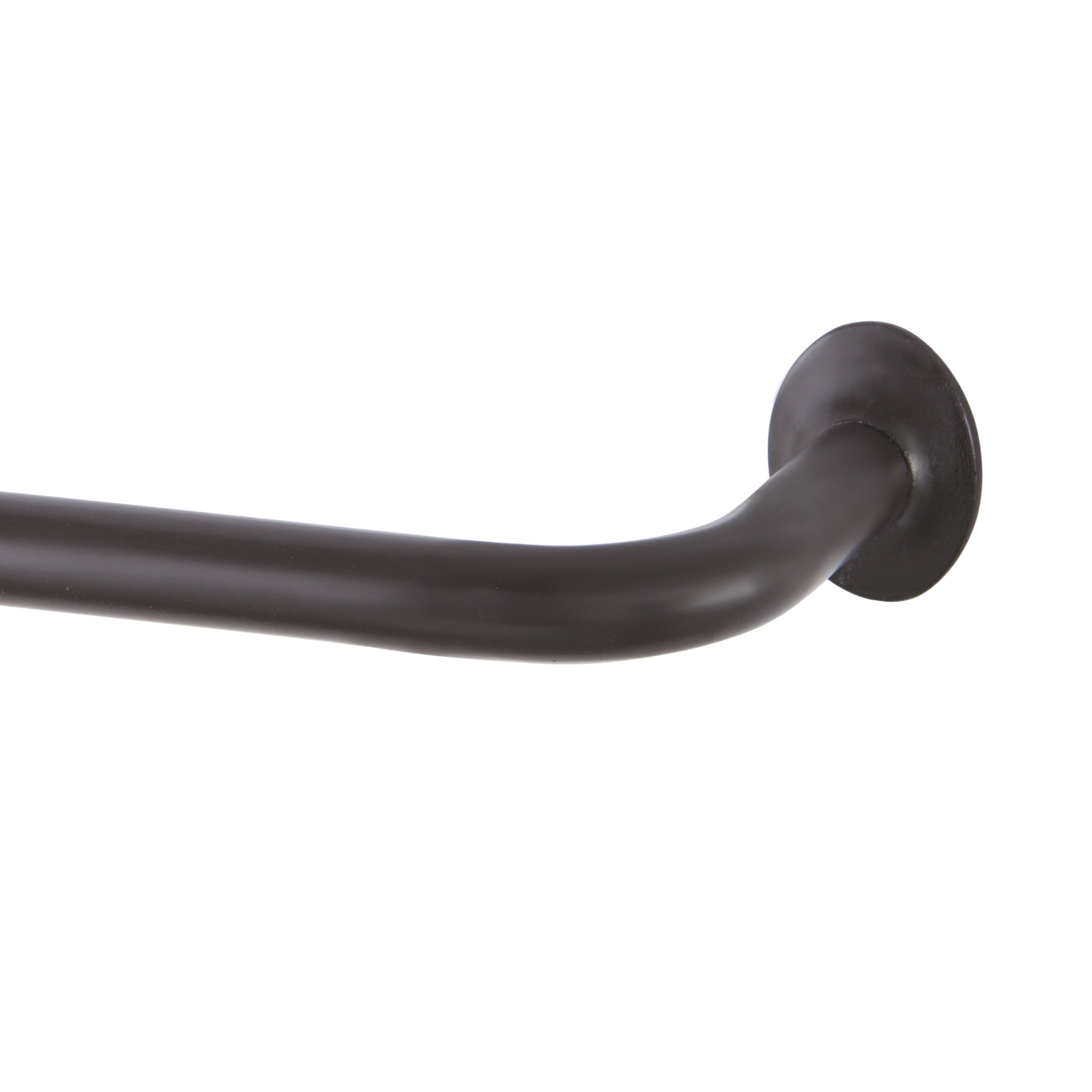 Eclipse 5 8 Diameter Room Darkening Wrap Curtain Rod 48 86 Black Eclipse 5 8 Diameter Room Darkening Wrap Curtain Rod 48 86 Black