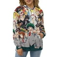 thumbnail image 6 of My Hero Academia Hoodie 3D Print Pullover Hooded Long Sleeve Sweatshirts Tops Blouse with Pocket for Mens Womens, 6 of 6