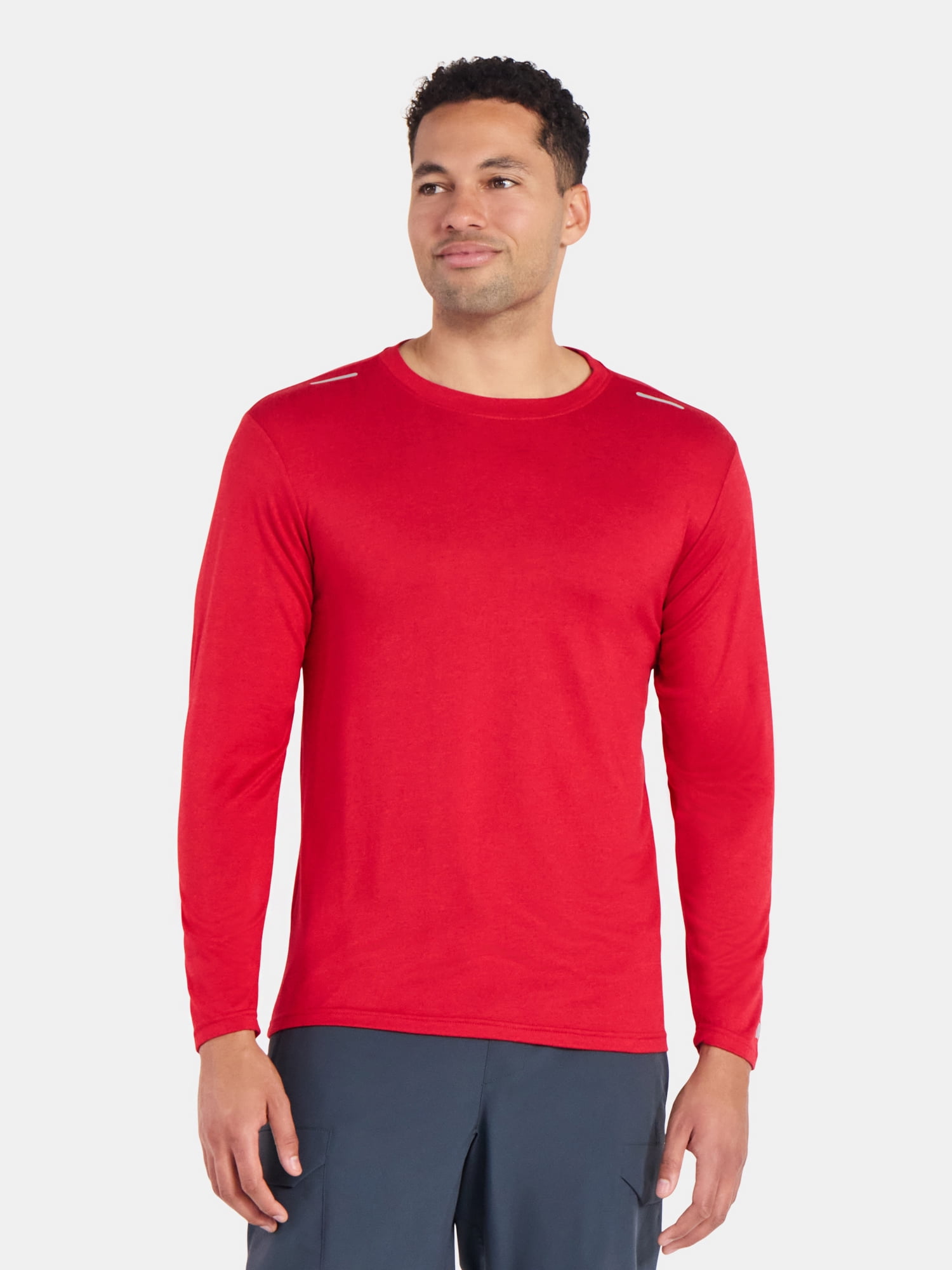 Russell Athletic Men’s Runner Tech Tee with Long Sleeves, 3-Pack, Sizes S-2XL