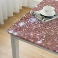 thumbnail image 5 of HAOXIT Pink Tablecloths Roll Printed Square Table Cover Party Supplies Decorations 40*40, 5 of 8